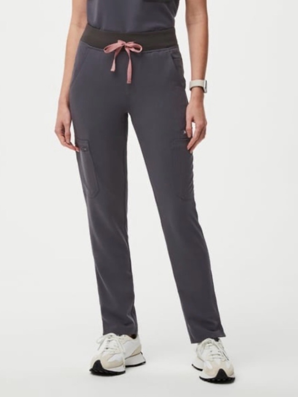 Figs Livingston Basic Scrub Pants™ - Charcoal